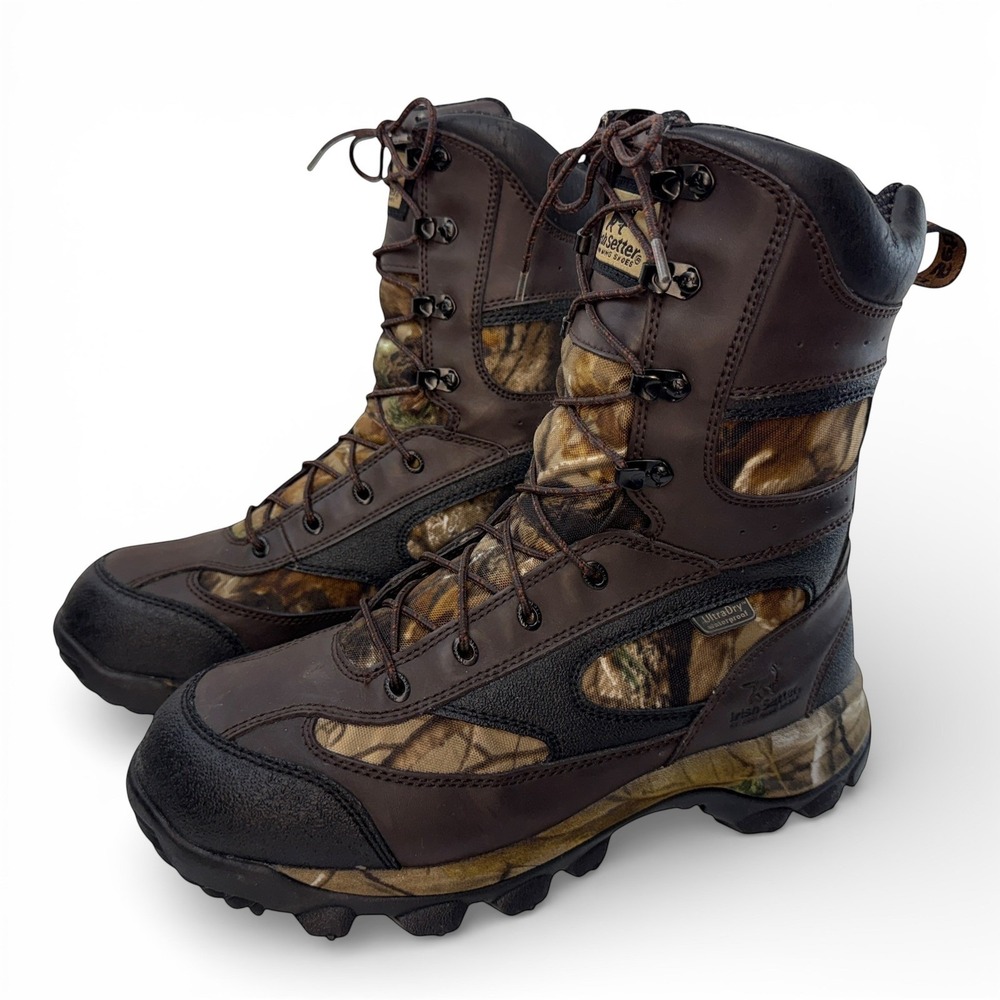 Irish Setter Red Wing Ridge Topper 9" Boots Mens 10‎ EE  Waterproof Camo 600g